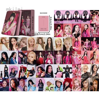 โปสการ์ดโลโม่ รูป BLACKPINK ink BORN PINK ขนาดเล็ก 55 ชิ้น ต่อชุด