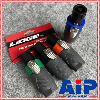 มี4สีให้เลือก LIDGE YM122A SPEAKON ปลั๊กลำโพง หัวspeakon YM122 YM 122 YM-122 สเปคคอน สเปคค่อนลำโพง สเปคค่อน speakon Y...