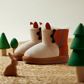 Cheerful Mario รองเท้าบูท ผ้าแคชเมียร์ กันน้ํา กันลื่น สําหร…