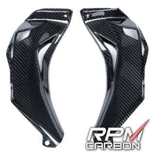 ครอบข้างไมล์ คาร์บอน Kawasaki ZX-10R 2016+ Carbon Fiber Dashpanel Side Covers