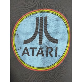 เสื้อยืด มือสอง ลายแบรนด์ ATARI อก 44 ยาว 29