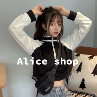 Alice  เสื้อครอป เสื้อสเวตเตอร์ สำหรับสตรี 2023 ใหม่  Unique ทันสมัย ins สวย S011708 36Z230909