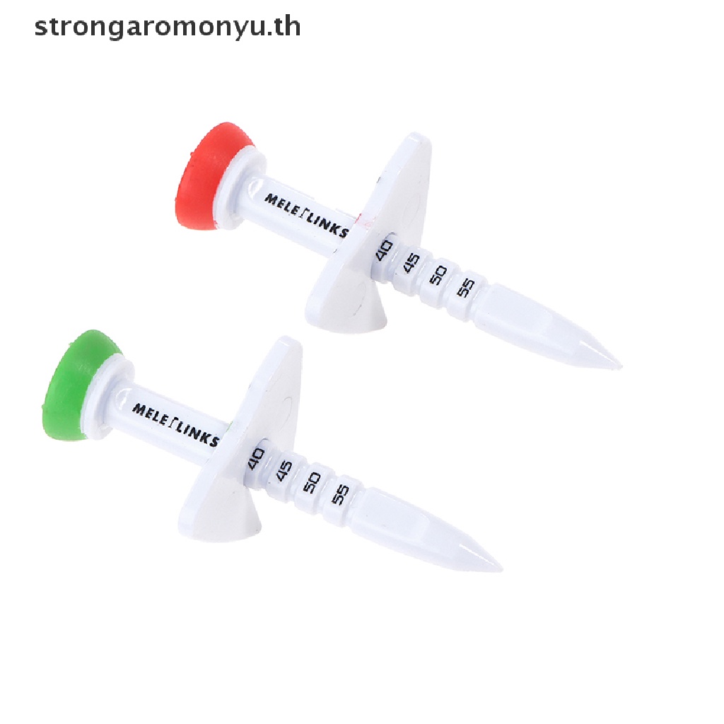 strongaromonyu New Double Golf Tee Step Down Golf Ball Holder Tee Plastic Golf Tee Accessories TH