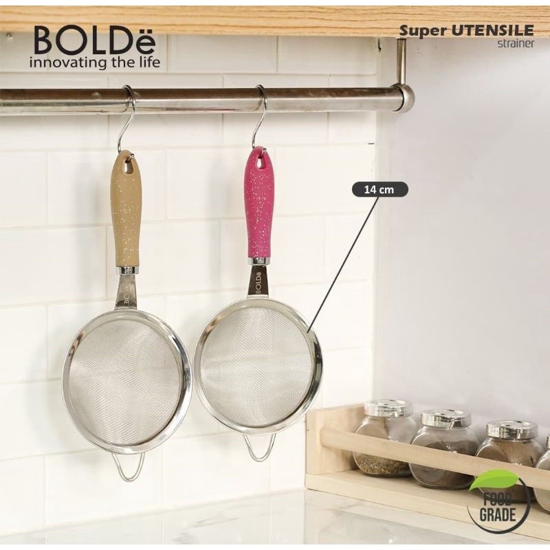 BOLDe Strainer 14 CM 20 CM Stainless Steel MPASI Strainer อเนกประสงค์