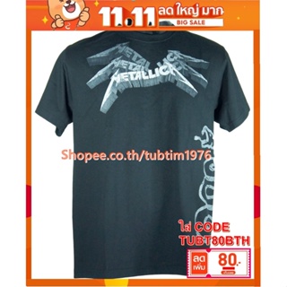 เสื้อวง Metallica เสื้อวงดนตรีร็อค เดธเมทัล เสื้อวินเทจ เมทัลลิกา MET1591