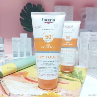 ซันบอดี้ | ยูเซอริน Eucerin Oil Control Body Dry Touch Sun Gel Cream SPF50+ (200ml)