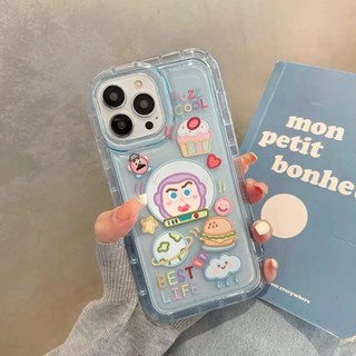 เคสโทรศัพท์ซิลิโคน TPU ใส แบบนิ่ม ลายการ์ตูนน่ารัก กันกระแทก สําหรับ IPhone 14 13 12 11 Pro Max XS XR X 8 7 6 6s Plus