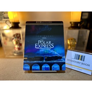 [แผ่นหนังลิขสิทธิ์แท้] The Polar Express Steelbook กล่องเหล็ก 4K + Blu-ray ของใหม่มือ 1 (พร้อมส่ง)