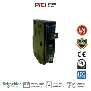 Schneider เซอร์กิตเบรกเกอร์ลูกย่อย QOH116X 1 Pole 16A 5kA