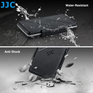 JJC กล่องใส่ SD Card กล่องเก็บการ์ดหน่วยความจำ Micro SD SDXC SDHC XQD CF CFexpress Type A B Nintendo Switch NS การ์ดเกม M.2 2280 SSD