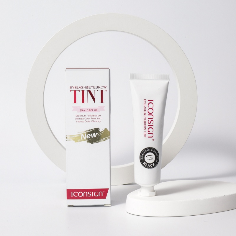 Iconsign ครีมย้อมคิ้ว ครีมย้อมสีคิ้ว กันเหงื่อ มืออาชีพ ย้อมสีขนตา คิ้ว มาสคาร่า กันน้ํา ติดทนนาน ราคา ถูกที่สุด ดีลบีเคเค แกลเลอรีภาพที่ 3