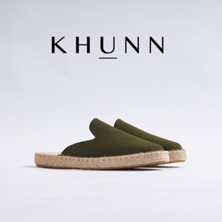 KHUNN Ronin รองเท้าเปิดส้น สี Hunter Green