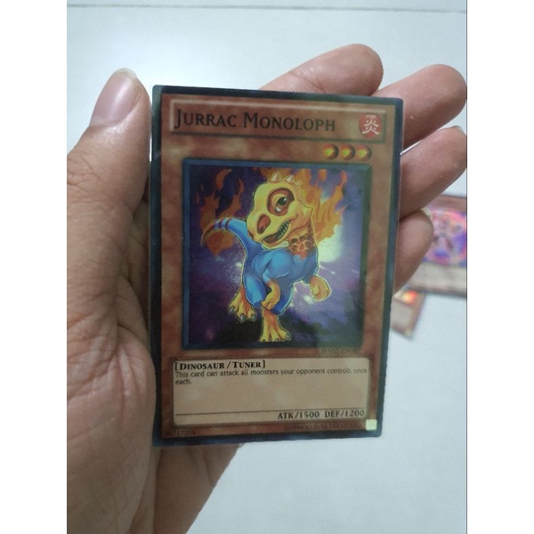 [การ์ด Yugioh] Jurrac Monoloph หายากมาก (HA02-EN037)