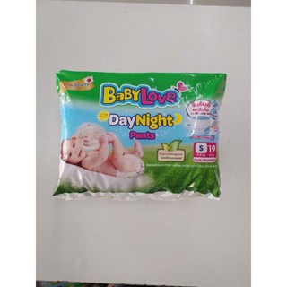 BaBy Love เดย์&amp;ไนท์ แพ้นท์ (S-19ชิ้น 4-8kg.)กางเกงผ้าอ้อมสำเร็จรูป