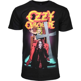 Speak of the Devil Ozzy Osbourne T-Shirt เสื้อยืดแฟชั่น เสื้อโอเวอร์ไซ