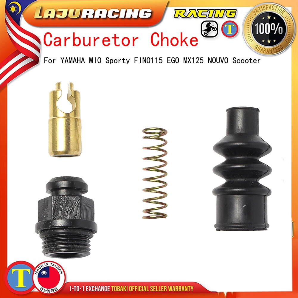 Fit สําหรับ:ชุดสตาร์ทคาร์บูเรเตอร์ Choke YAMAHA 125CC MIO Sporty FINO115 EGO MX125 NOUVO สกู๊ตเตอร์