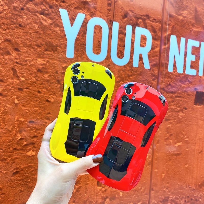 เคสโทรศัพท์มือถือ ลายรถสปอร์ต 3D สําหรับ iPhone 11 Pro MAX 12 Pro 11 X XS XR 7 8 Plus XS MAX