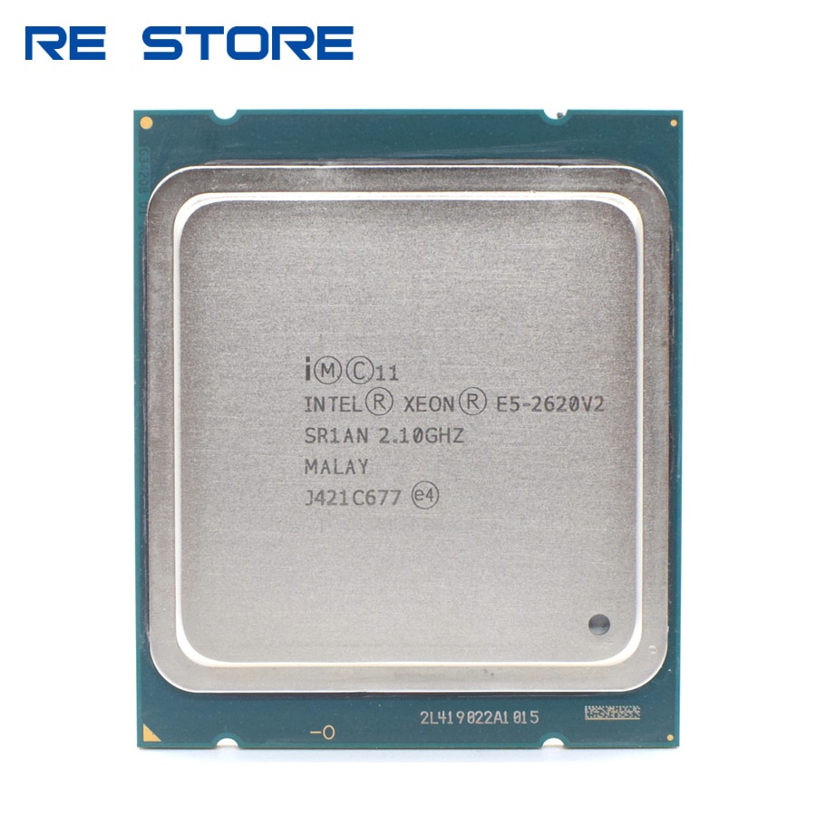 เมนบอร์ดเซิร์ฟเวอร์ สําหรับ Intel Xeon E5 2620 V2 Processor SR1AN 6 Core 2.1GHz 15M 80W E5 2620V2 CPU รองรับ X79 #8
