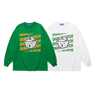 spaceboy สเวตเตอร์ “ Bear dual match” Sweater [C331]