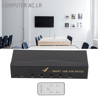 B สวิตช์คอมพิวเตอร์ Ac.Lr Kvm Vga 1920 X 1440 ความละเอียด 2 โหมด 4 Usb 100 Xe2 X80 X91240V