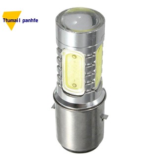 หลอดไฟหน้า 12V BA20D H6 4 COB LED สีขาว สําหรับรถจักรยานยนต์ รถ ATV