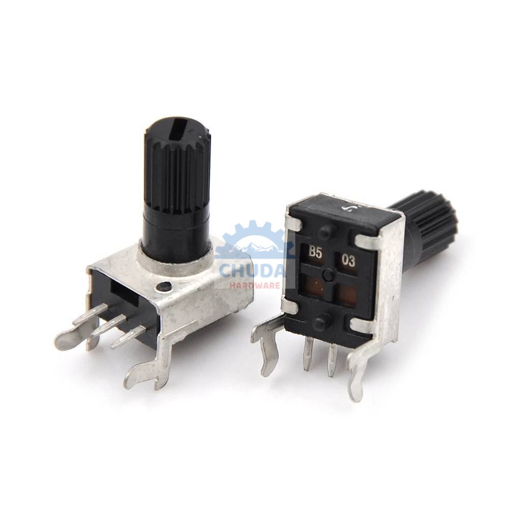 โพเทนชิโอมิเตอร์ Potentiometer วอลลุ่ม VR ปรับค่า RV09 Horizontal 3 ขา B102 ถึง B105 #RV09 แนวนอน 13