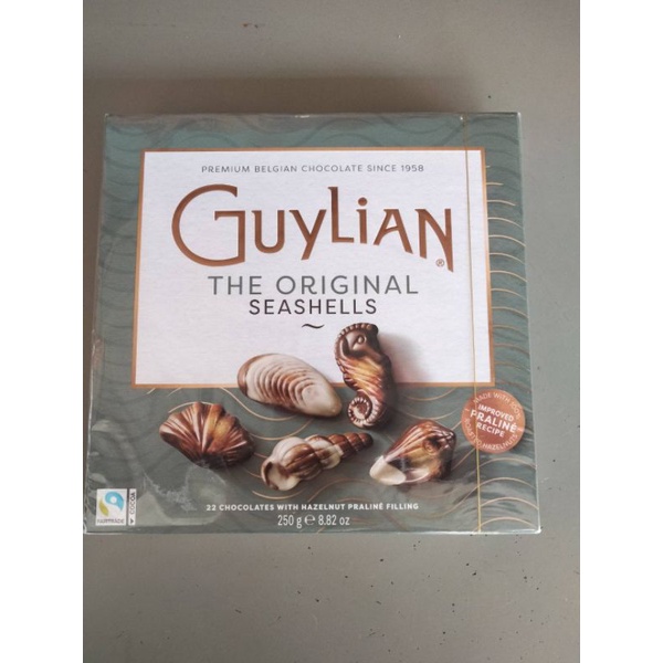 GuyLian Sea Shell  Chocolate  ช็อคโกแลต รูปหอย ต่างๆ กีเลียน 250 กรัม ราคาสุดฟิน
