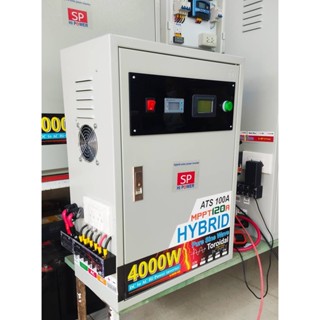 อินเวอร์เตอร์ 24V 4000W inverter 4000w 24v MPPT 60A Inverter Pure Sine Wave  เ