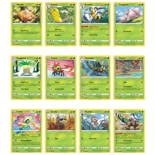54-324pcs ภาษาอังกฤษ Pokemon Booster การ์ด Tradiner ดาบและโล่ Vivid แรงดันไฟฟ้าขยายเกมของเล่นเด็กแฟนๆ