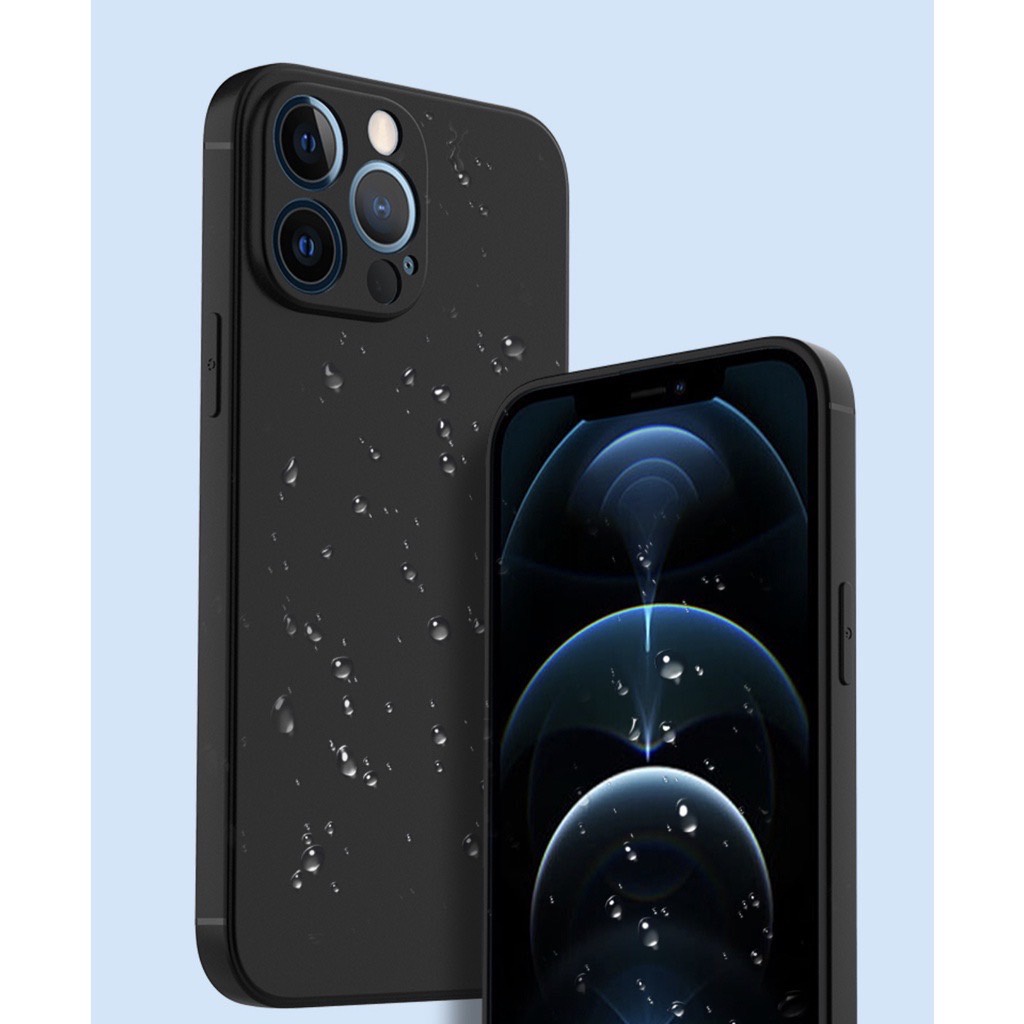 TPU CASE เคส ip 13 / 13Pro / 13Pro Max / 13mini เคสซิลิโคน เคสนิ่ม สวยและบางมาก เคสสีดํา [ส่งจากไทย]