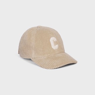 (สินค้าพรีออเดอร์) CELIN* BASEBALL CAP IN WOOL หมวกแก็ปสีใหม่ ผ้าลูกฟูก