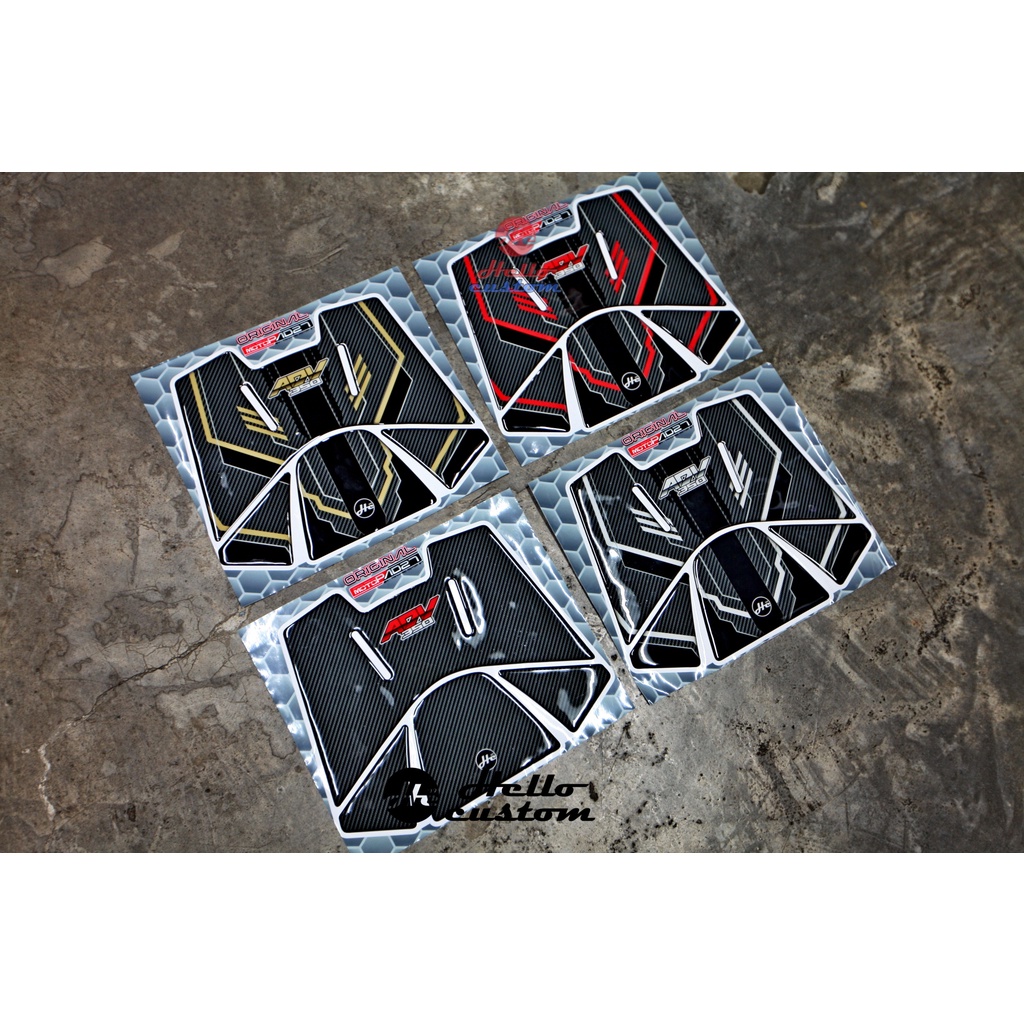 สติ๊กเกอร์ กันรอยคอนโซล ลายเคฟล่า ADV 350 ----- ADV350