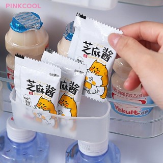 Pinkcool กล่องเก็บของ จัดระเบียบตู้เย็น ปรับได้ ขายดี 2 ชิ้น