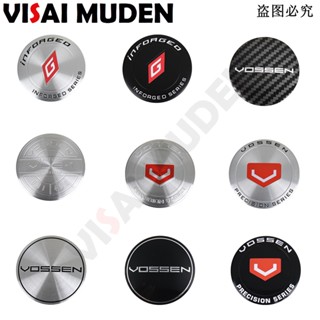 1ชุด/4ชิ้น 56มิล VOSSEN INFORGED  โลโก้ สติ๊กเกอร์ติดฝาครอบด…