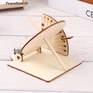 Peacellow โมเดลนาฬิกากันแดดวิทยาศาสตร์ ขนาดเล็ก DIY 1 ชิ้น