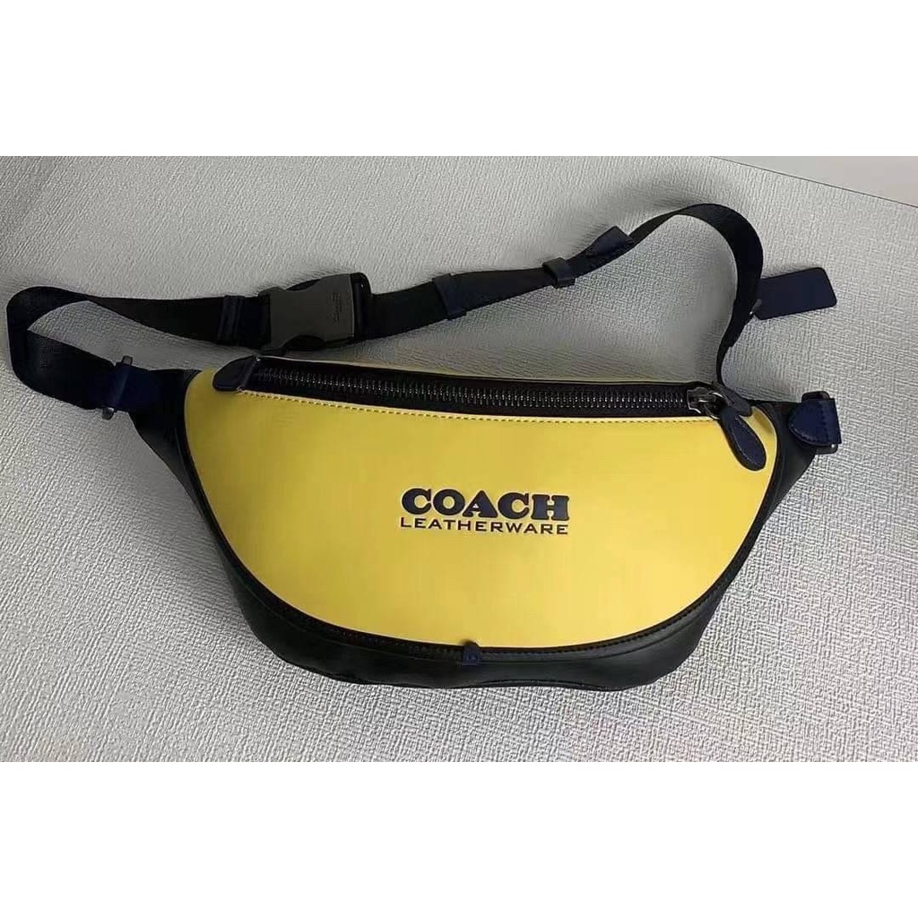 COACH LEAGUE BELT BAG IN COLORBLOCK (COACH C5343)