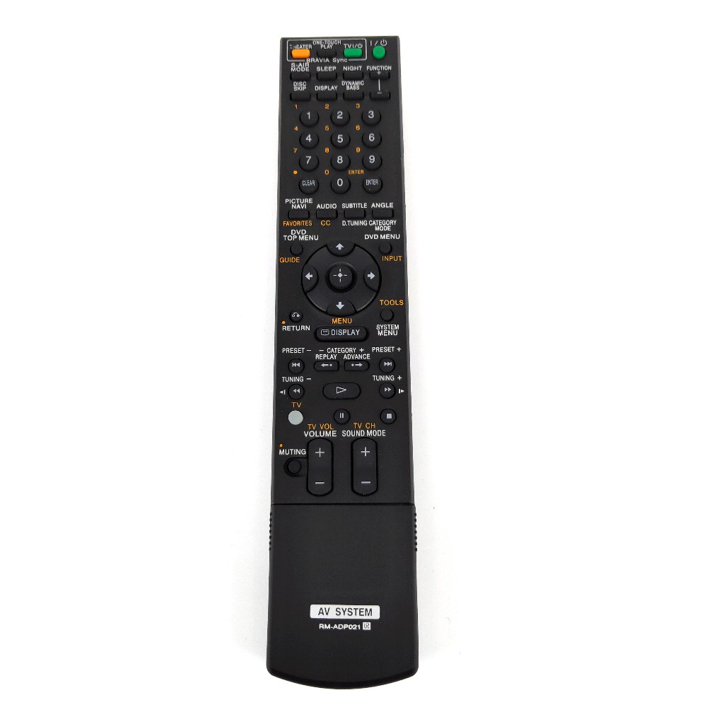 ใหม่ RM-ADP021 สําหรับ SONY เสียง/วิดีโอรีโมทคอนโทรลสําหรับ DAV-HDX575WC DAV-HDX578W DAV-HDX675 DAV-