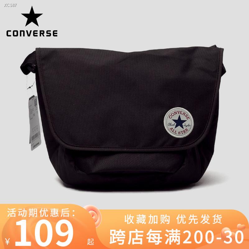 #freesf♛™✓CONVERSE Converse oblique cross bag women s one-shoulder messenger bag men s large-capacity summer couple fash