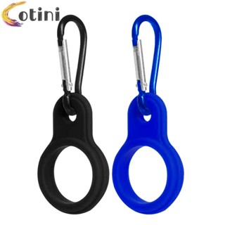 ซิลิโคนกาต้มน้ําหัวเข็มขัดตั้งแคมป์กลางแจ้งเดินป่าที่วางขวดน้ํา Carabiner