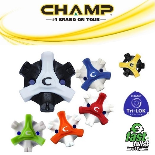 ปุ่มรองเท้ากอล์ฟ Champ Golf Spikes Stinger เข้ากันได้ Fast Twist / Tri Lok กันลื่น รองเท้ากอล์ฟ Golf Cleats พอดี Footjoy