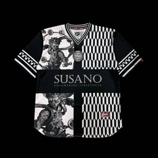 Sy3 เสื้อยืดแขนสั้นลําลอง พิมพ์ลาย Susano Medusa Designer Edition พลัสไซซ์ สําหรับผู้ชาย และผู้หญิง YS3