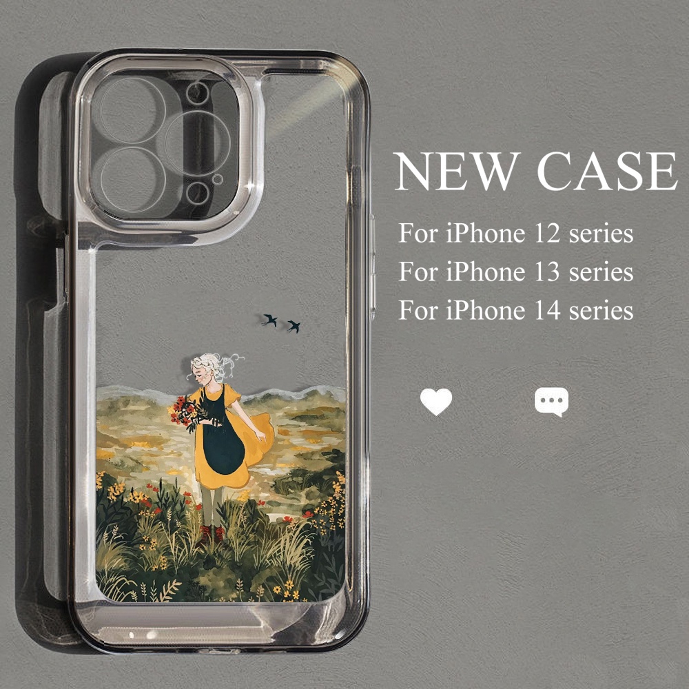 เคสโทรศัพท์ซิลิโคน TPU ใส แบบนิ่ม ลายหมี กันกระแทก สําหรับ IPhone 15 11 14 13 12 Pro MAX 7 8 Plus X XS Max XR SE 2020