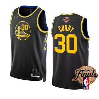 เสื้อกีฬาบาสเก็ตบอล ลายทีม NBA TR22HGR3 สีทอง สําหรับผู้ชาย สินค้าพร้อมส่ง #30 เสื้อกีฬาแขนสั้น ลายทีมสวิงแมน Stephenϟ Curry GMkdjh70FJiicf16 สีดํา สไตล์เรโทร