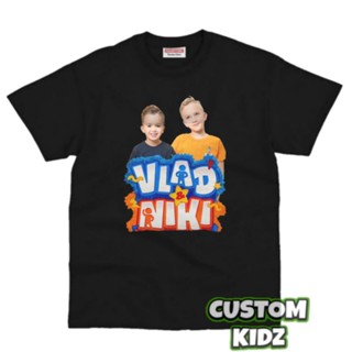 เสื้อยืด พิมพ์ลาย Vlad niki viral youtuber สําหรับเด็ก