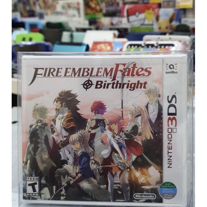 แผ่นเกมส์ 3DS fire emblem Fate Brithright โชน us (new)