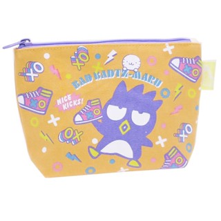 กระเป๋า Sanrio Pouch ลาย Badtz Maru สีส้ม ขนาด 20 x 13 x 6 ซม.