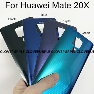 ฝาครอบแบตเตอรี่ด้านหลัง สําหรับ Huawei Mate 20X Mate 20X Mate 20 X 20X EVR-L29 EVR-AL00