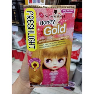 Schwarzkopf Freshlight Milky Hair Color Honey Gold ชวาร์สคอฟ เฟรชไลท์ มิ้ลกี้แฮร์คัลเลอร์ บลอนด์ทองสว่าง