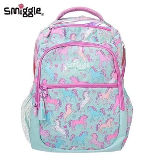 Smiggle กระเป๋าเป้สะพายหลัง ยูนิคอร์น น่ารัก สําหรับนักเรียนประถม