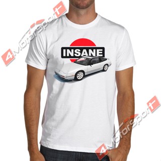 【Plus Size】เสื้อยืดผ้าฝ้าย พิมพ์ลายรถยนต์ญี่ปุ่น 240SX JDM Drift S13 2022